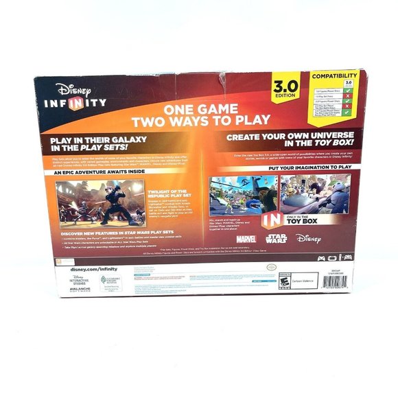 wii disney infinity Star Wars starter pack NIB - Picture 2 of 12